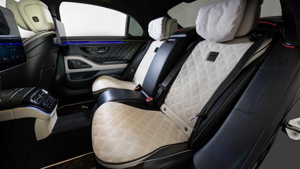 Hàn ghế sau của Mercedes-Benz S-Class "Brabus 500" 2021