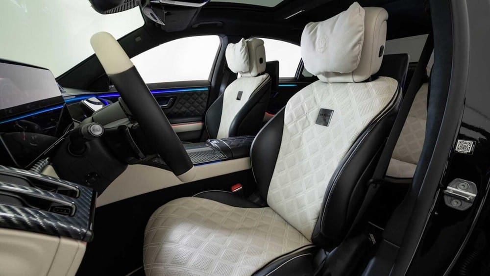 Hàng ghế trước của Mercedes-Benz S-Class "Brabus 500" 2021
