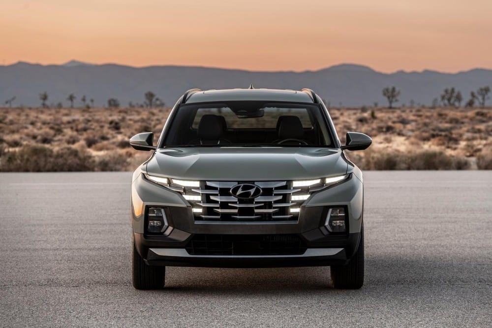 Hyundai Santa Cruz 2022 có thiết kế đầu xe giống Tucson 2021