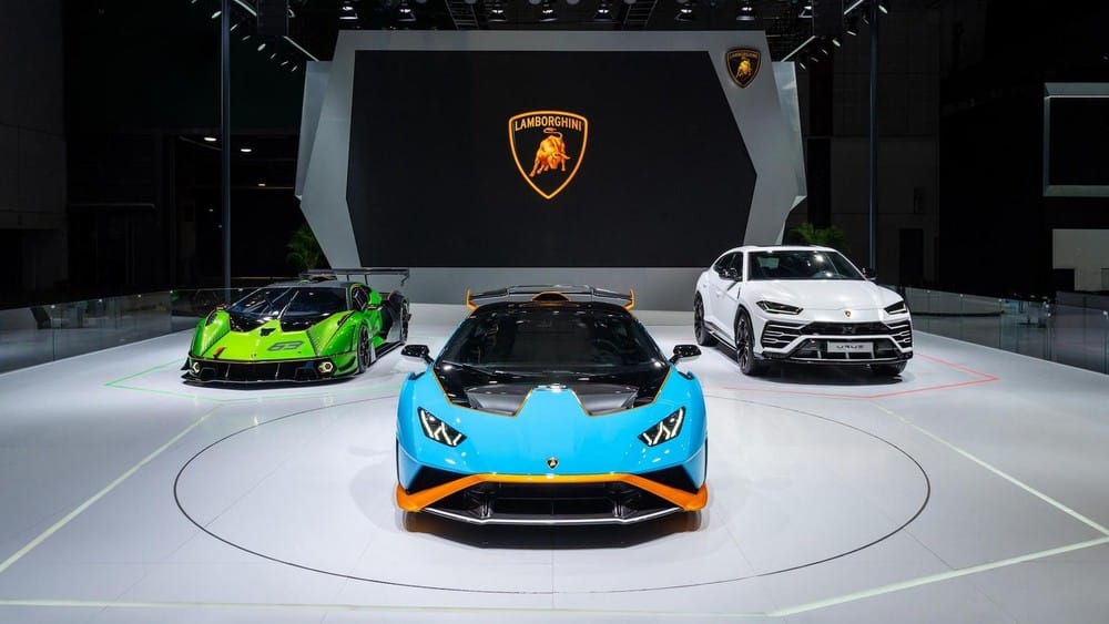 Các sản phẩm xe Lamborghini