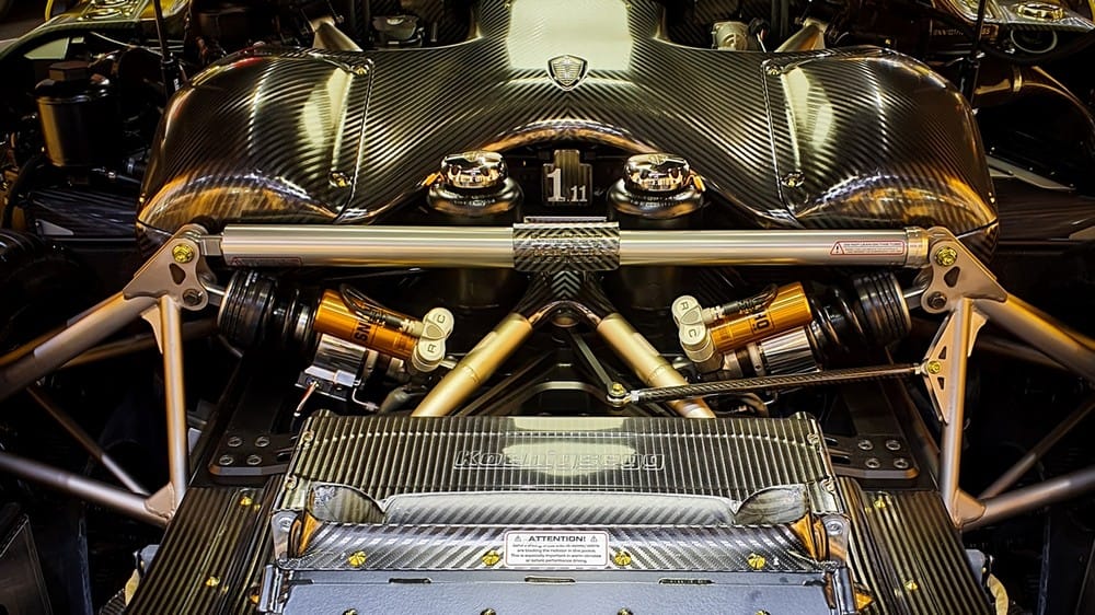 Động cơ của Koenigsegg Regera
