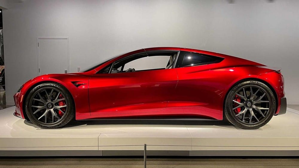 Hình ảnh nguyên mẫu Tesla Roadster mới.