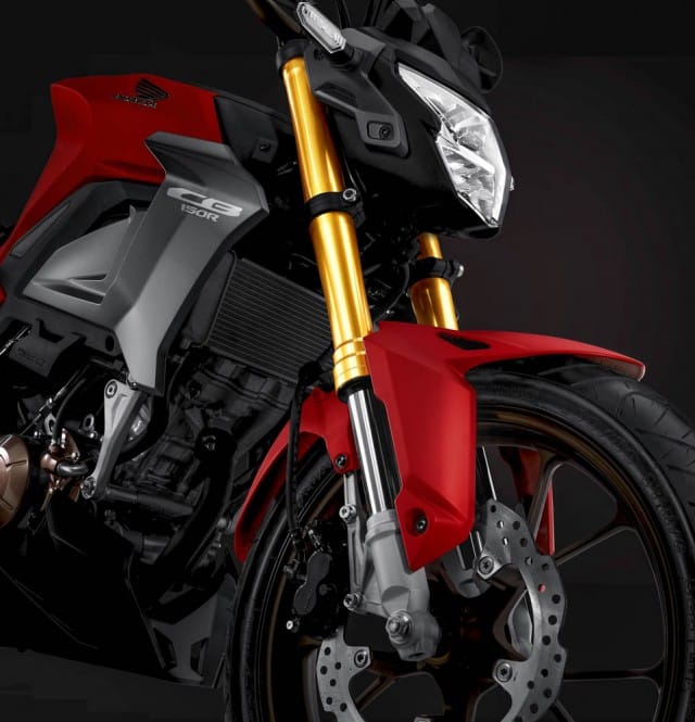 Thiết kế đẹp mắt, trang bị hiện đại trên Honda CB150R SF 2021