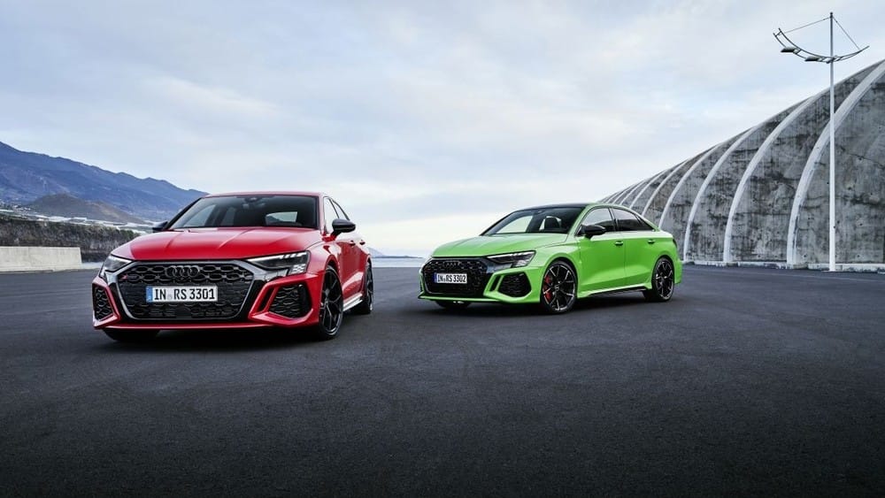 Bộ đôi xe thể thao Audi RS3 Sportback và RS3 Sedan 2021 lộ diện với sức mạnh 395 mã lực