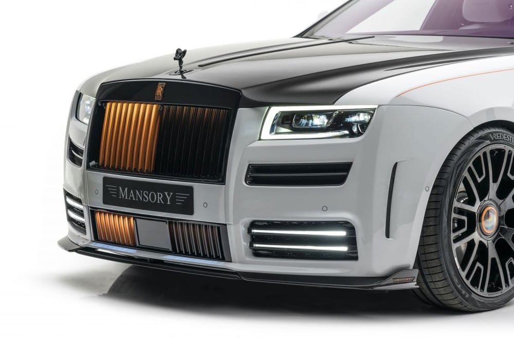 Xe sang Rolls-Royce Ghost V12 độ Mansory trình làng với loạt trang bị sợi carbon, mạnh 710 mã lực và 1.020 Nm