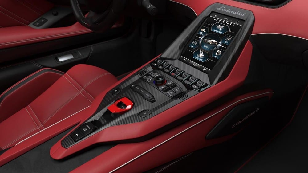 Lamborghini Countach LPI 800-4 2022 dùng màn hình thông tin giải trí 8,4 inch