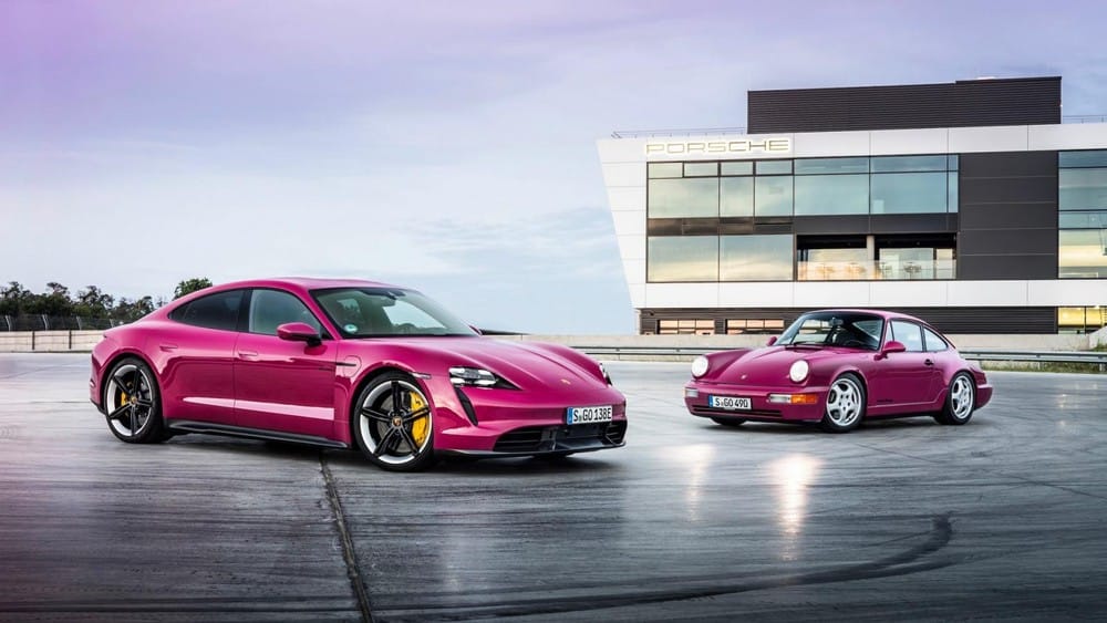 Porsche Taycan 2022 được bổ sung 63 màu sắc mới, thêm tính năng đỗ xe tự động hoàn toàn