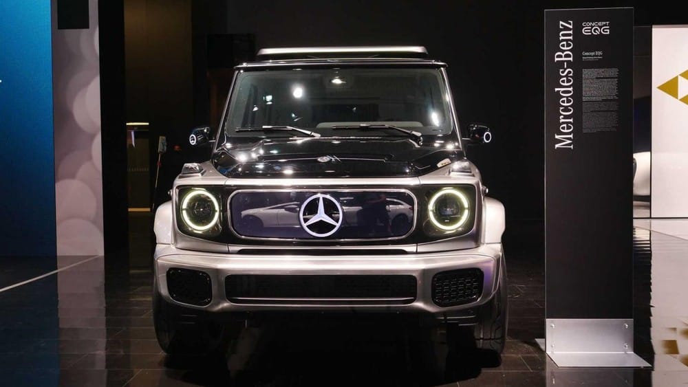Hình ảnh ra mắt Mercedes-Benz EQG Concept tại Triển lãm Ô tô Munich 2021-2