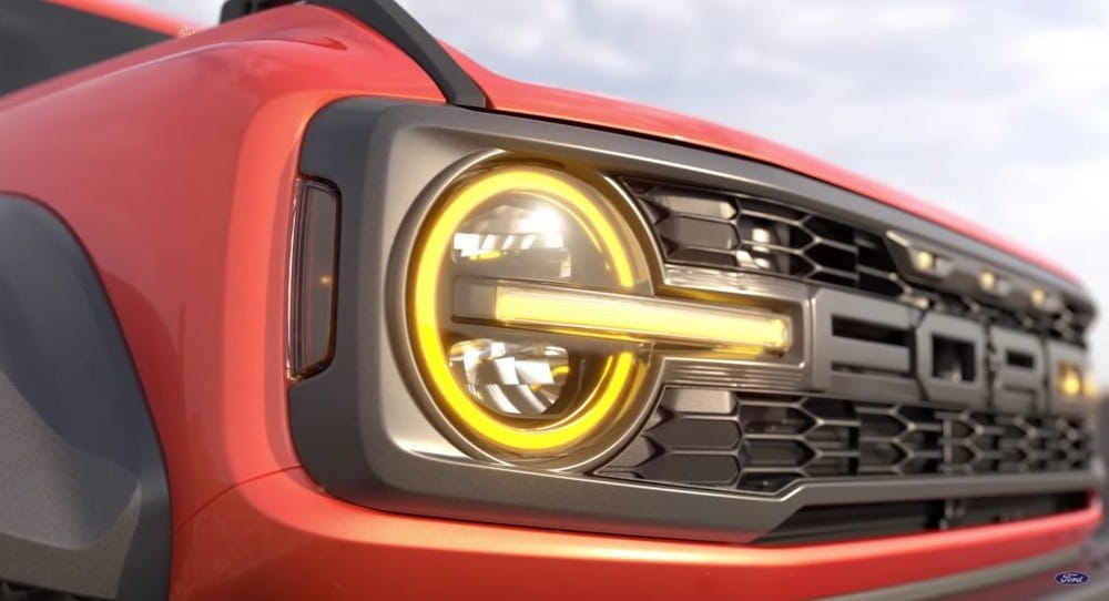 Mẫu SUV Ford Bronco Raptor 2022 được hé lộ thiết kế, ra mắt vào năm sau