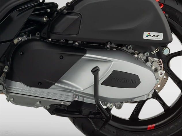 Động cơ iGet 150cc của Piaggio Medley S 150