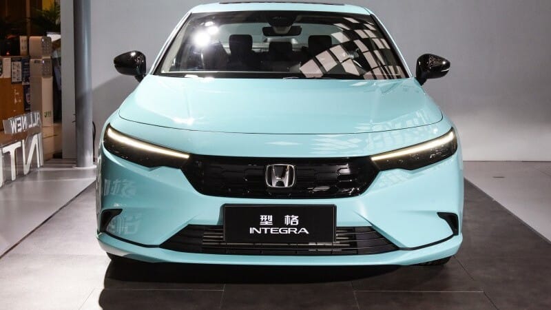 Cận cảnh đầu xe của Honda Integra 2022