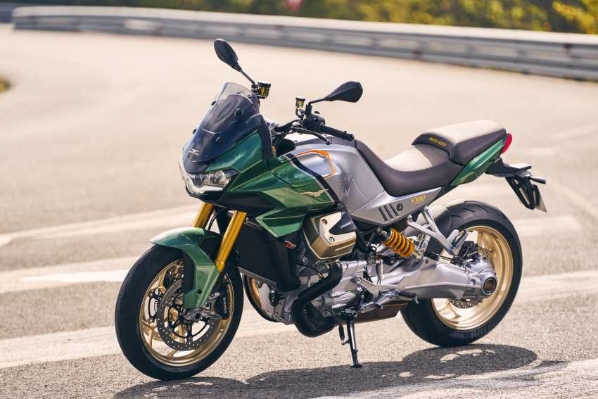 Moto Guzzi V100 Mandello khá khỏe ở dải tua máy tầm trung nhờ mômen xoắn đạt 90% ngay từ 3.500 vòng/phút