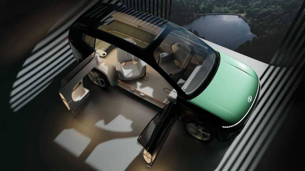 Hyundai SEVEN Concept được trang bị ghế xoay, không giống bất kỳ mẫu ô tô nào trên thị trường