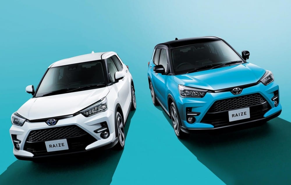 Toyota Raize 2022 được bổ sung phiên bản hybrid mới tại Nhật Bản