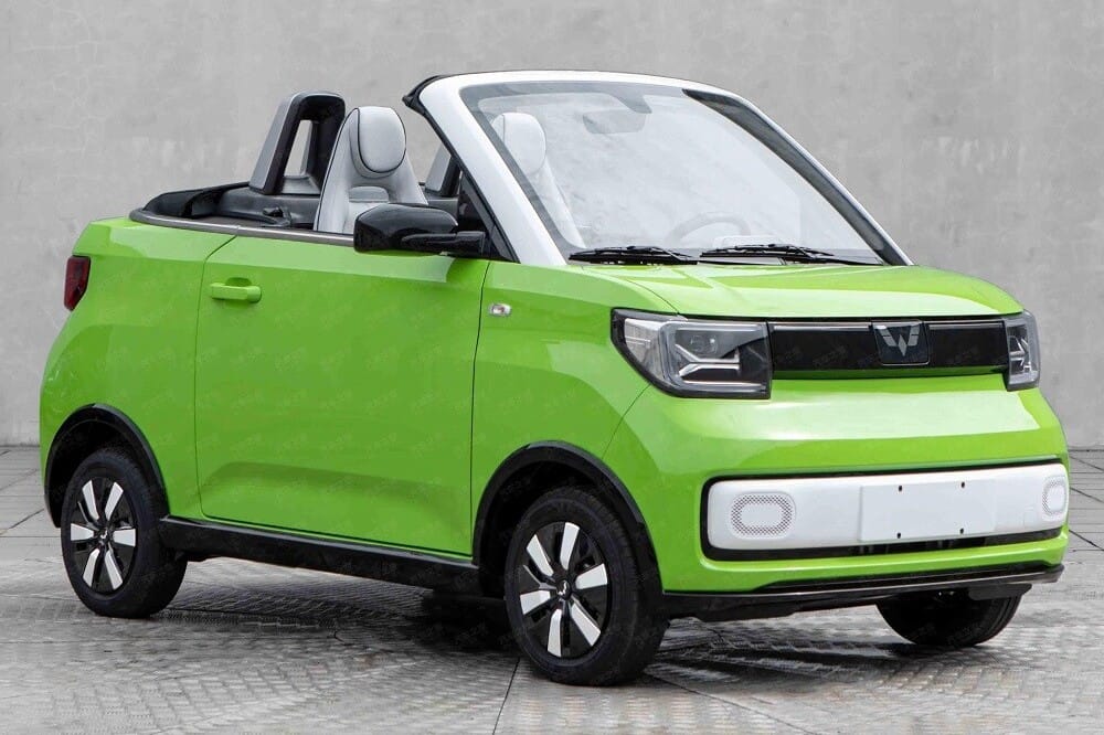 Ô tô 100 triệu Wuling Hongguang Mini EV chuẩn bị có thêm phiên bản mui trần