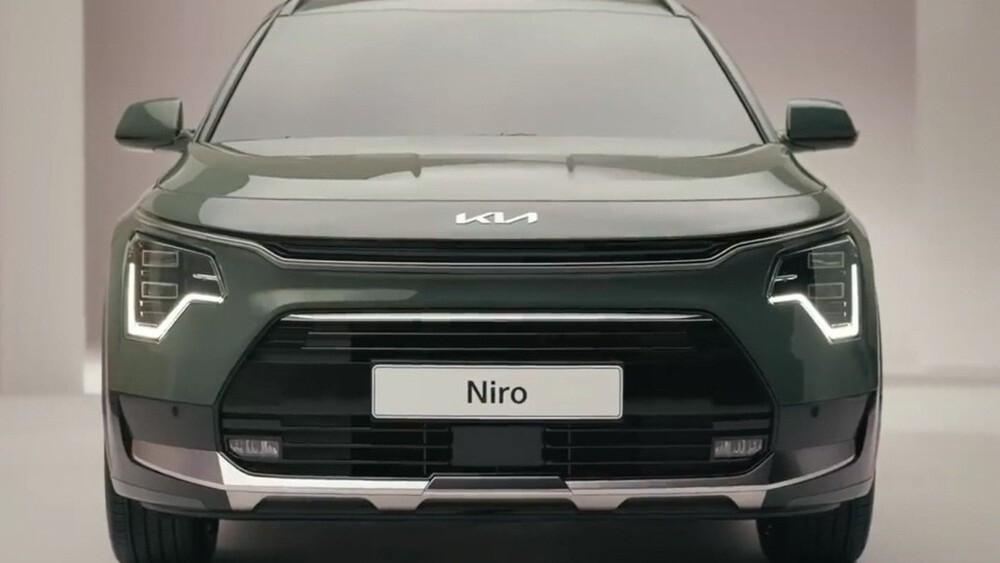 Cận cảnh đầu xe của Kia Niro 2022