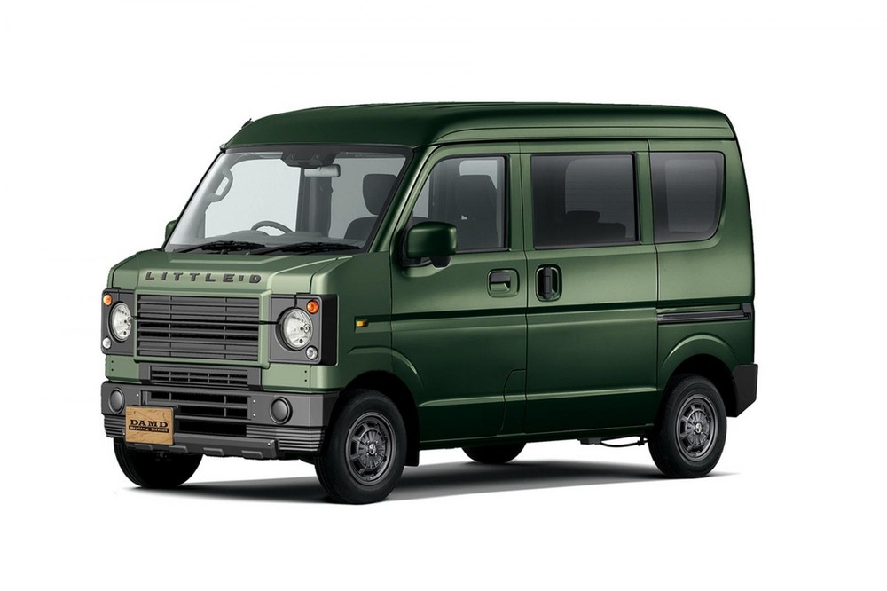 Suzuki Every Little D có thể nói là xe van "lắp đầu" Land Rover Defender