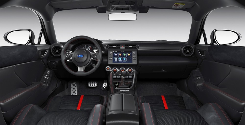 Nội thất của Subaru BRZ 2022.