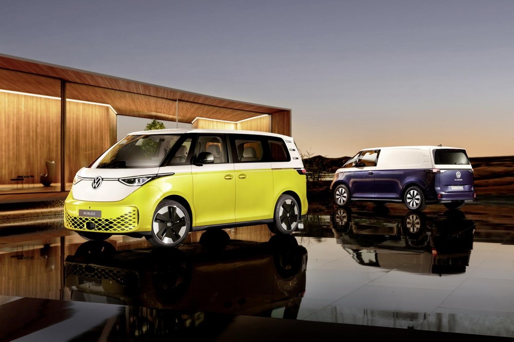 Volkswagen ID. Buzz 2022 – MPV 5 chỗ với thiết kế bắt mắt