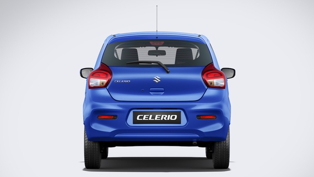 Thiết kế đằng sau của Suzuki Celerio 2022 cũng được cải tiến
